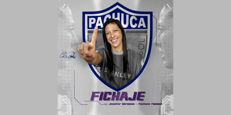 Jennifer Hermoso fitxa pel Club Pachuca Femenil