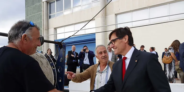 Salvador Illa confirma la inversió de 5 milions d'euros al Port d'Arenys