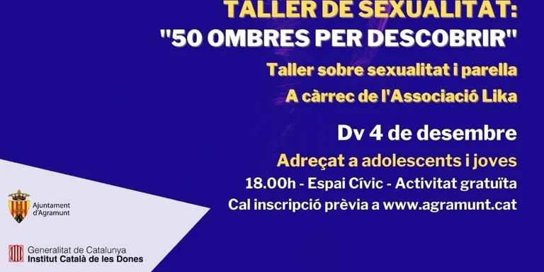 '50 ombres per descobrir', el taller que avui oferirà l'Associació LiKa a Agramunt