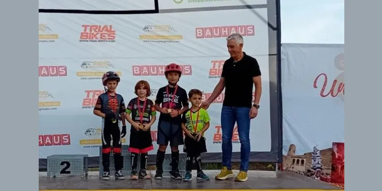 L’alumne de la PC Altafulla, Eudald Gonzalbes, primer Pre-benjamí en la segona prova de la Copa Tarragona de Trial