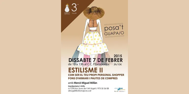 L'Oficina Jove de l'Alt Urgell proposa un nou taller d'estilisme
