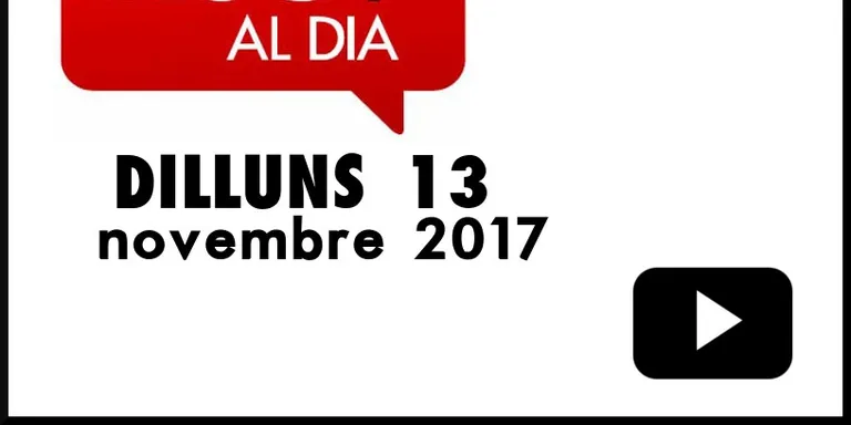 RUBÍ AL DIA dilluns 13 NOVEMBRE 2017