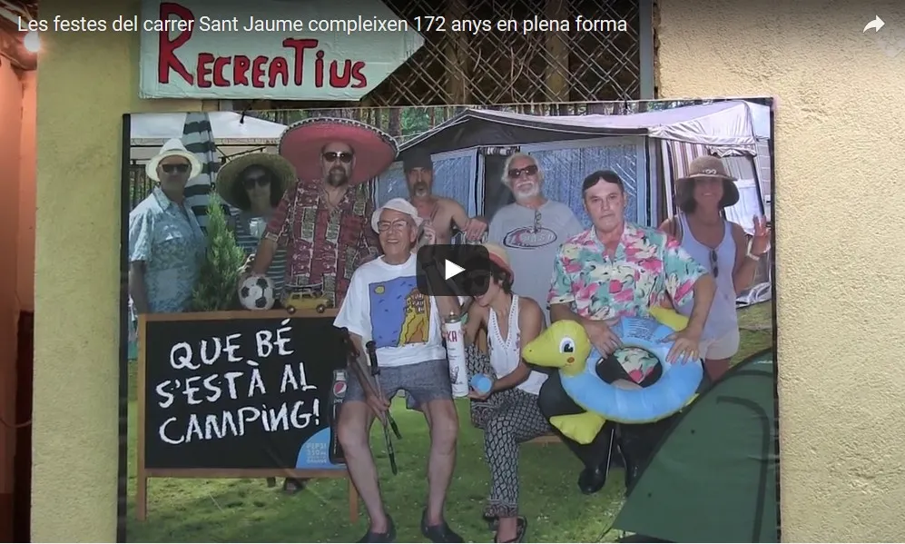 Les festes del carrer Sant Jaume compleixen 172 anys en plena forma