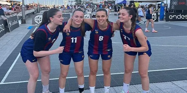 Natàlia Fanjul signa els quarts de final del Campionat d’Espanya de 3x3 Júnior de 1r any amb el Barça