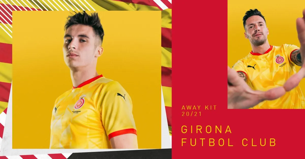 El Girona presenta la segona i tercera equipació per aquesta temporada
