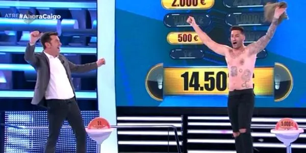 Oscar Bleda guanya l’edició d’aquest dimecres del programa ‘Ahora caigo’, i aconsegueix 7.251 euros de premi