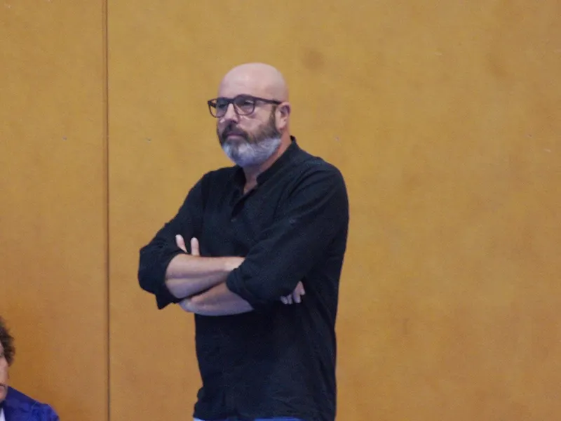 L'entrenador del CEB masculí, Ricard Checa