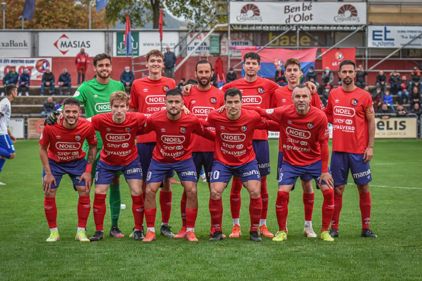 La UE Olot salva un punt in-extremis contra l’EC Granollers (1-1)