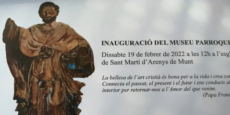 Demà dissabte s’inaugura el Museu parroquial a l’església d’Arenys de Munt