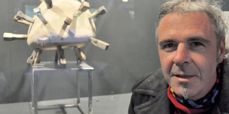 Joan Canal inaugura l'exposició 'Tríade' a la sala La Cuina