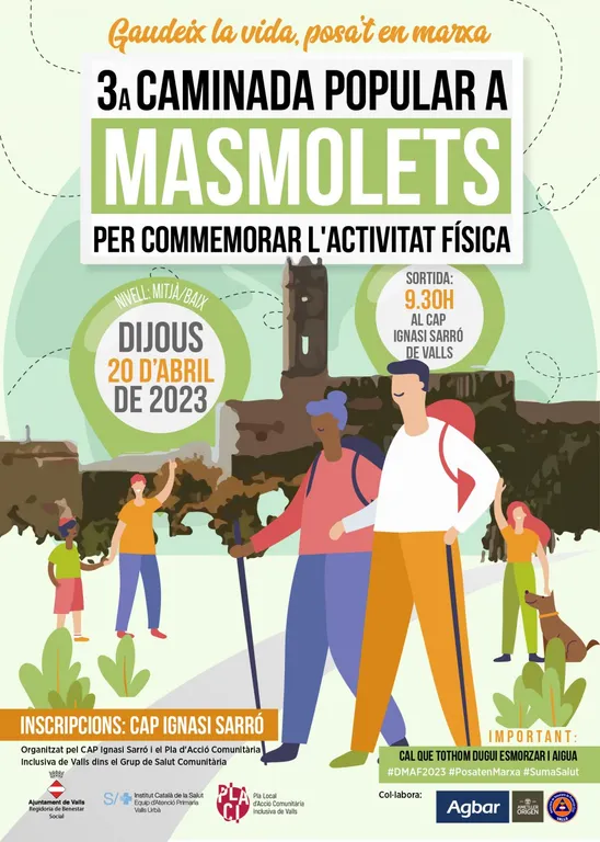 Arriba la tercera edició de la Caminada a Masmolets