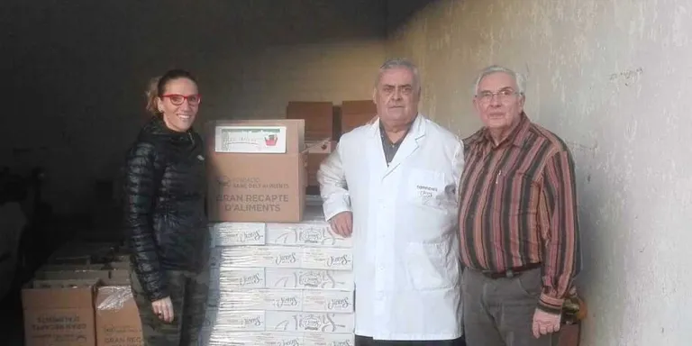 Agramunt recull més de 3500kg d'aliments