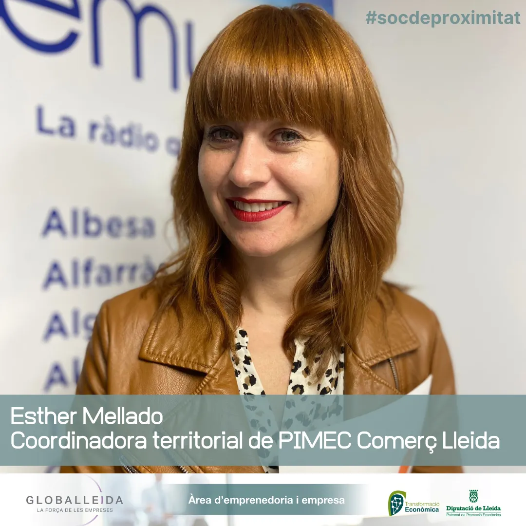 #socdeproximitat La territorial de PIMEC Comerç Lleida celebra les ajudes de la Generalitat a la digitalització del comerç de proximitat