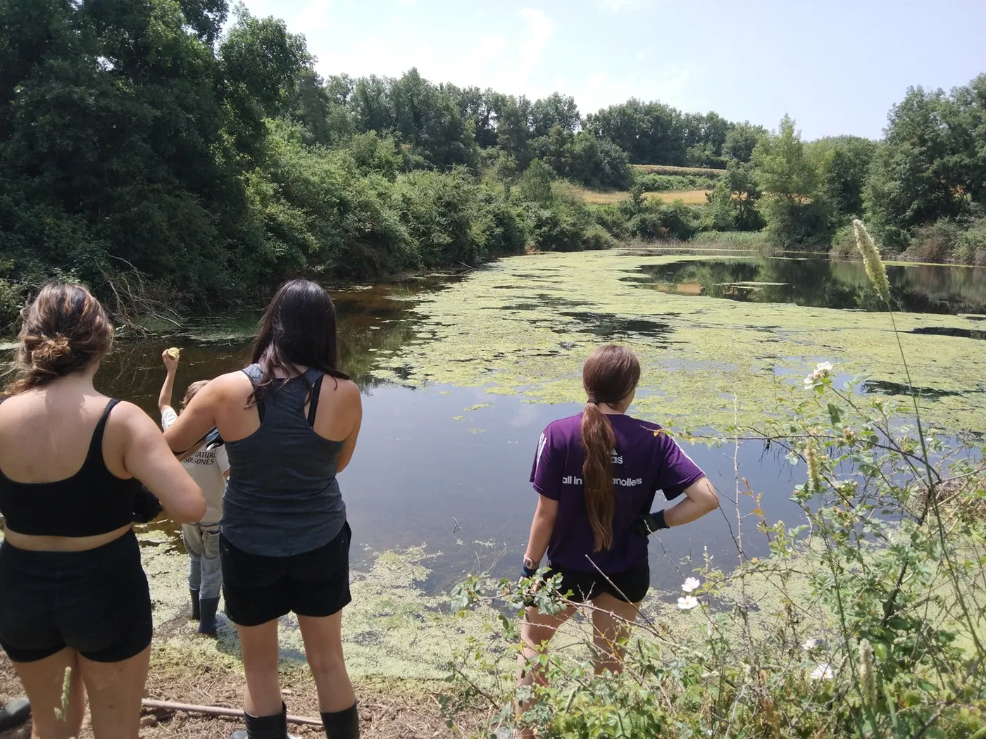 Organitzen una jornada de voluntariat ambiental per cuidar les Basses del Miracle