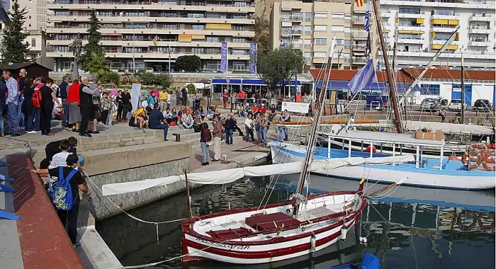 L'acte d'homenatge es va fer ahir al Port ( Foto: Xavi Salbanyà )