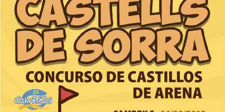 La platja del Regueral acollirà dissabte 4 de setembre la 3a edició del Concurs de Castells de Sorra