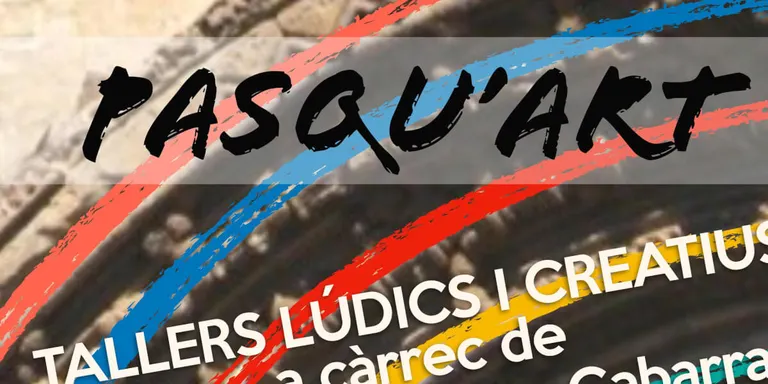Un taller de llibres voladors i d'art urbà, als tallers lúdics i creatius Pasqu'art