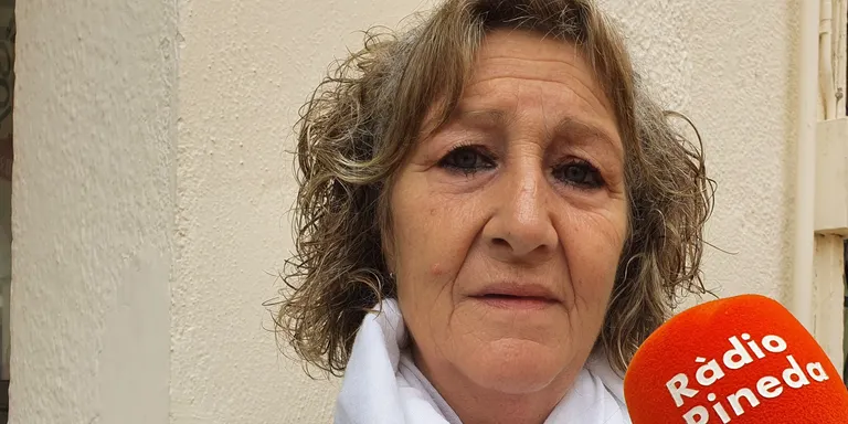 Teresa, veïna desallotjada a Poblenou: «Estem millor, després de l'ensurt d'ahir»