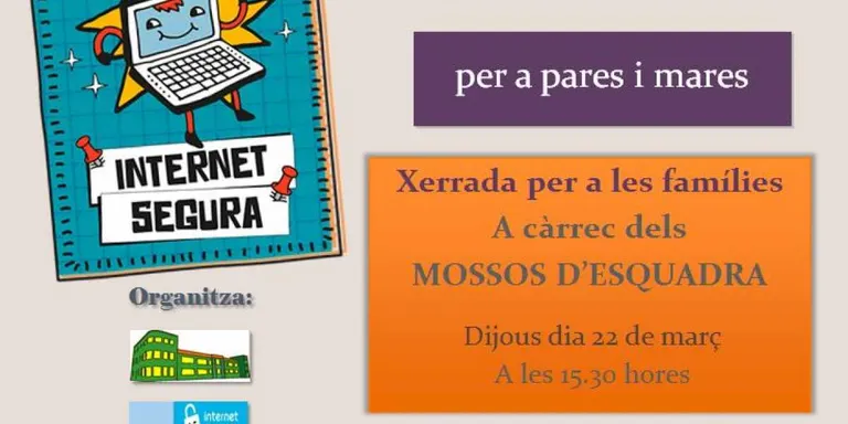 Xerrada dels Mossos d'Esquadra sobre internet segura