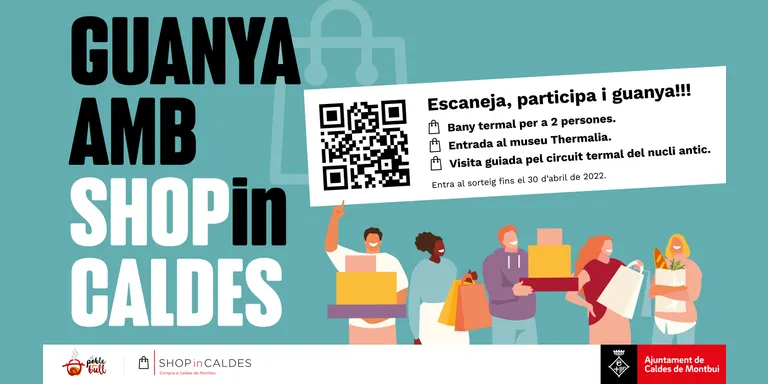 La nova campanya comercial de Caldes busca incentivar la compra a establiments locals amb un sorteig d'activitats termals