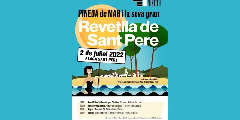 Aquest dissabte es celebra la Revetlla de Sant Pere a la Plaça de Sant Pere Pescador