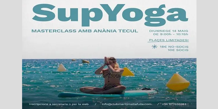 El CM Altafulla organitza una classe magistral de SupYoga aquest diumenge