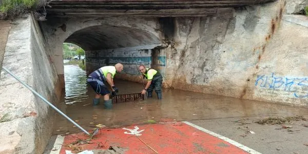 La Plataforma d’Afectats per les Inundacions de Baix a Mar reclama més mesures després de la jornada de pluja de dissabte