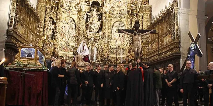 El president del Consell Pastoral, Eudal Prat, fa una valoració molt positiva de les processons de divendres