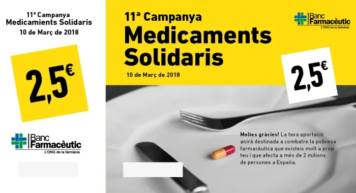 La farmàcia Abril s’adhereix a la campanya de Medicaments Solidaris 