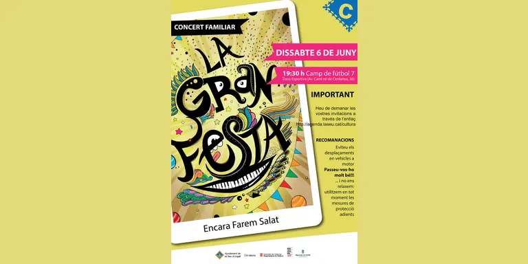 Concert familiar gratuït a la Seu amb la companyia Encara Farem Salat