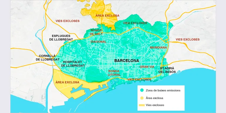 Registrades 3.510 sol·licituds de vehicles andorrans per poder accedir a la Zona de Baixes Emissions de Barcelona