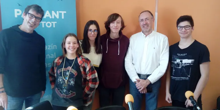 Entrevista Institut Vilatzara, ambaixadors UE
