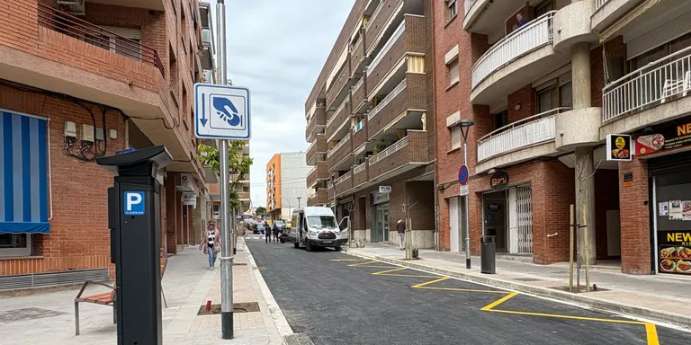 El carrer Lleida es reobre aquest divendres al trànsit