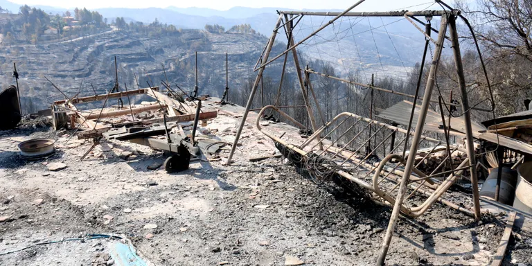 La urbanització River Park arrasada per les flames: veïns desolats i paisatge negre