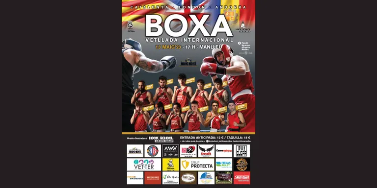 Manlleu es converteix en seu de Boxa amb una vetllada internacional