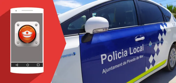Els comerciants de Pineda es poden apuntar a la nova APP d'avís urgent a la Policia per fets greus