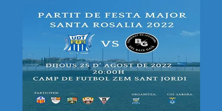 La UD Torredembarra inicia aquest dijous els actes del centenari amb el partit entre el primer equip i una selecció del Baix Gaià