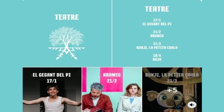 El Catllar proposa un programa teatral de nivell per als pròxims mesos