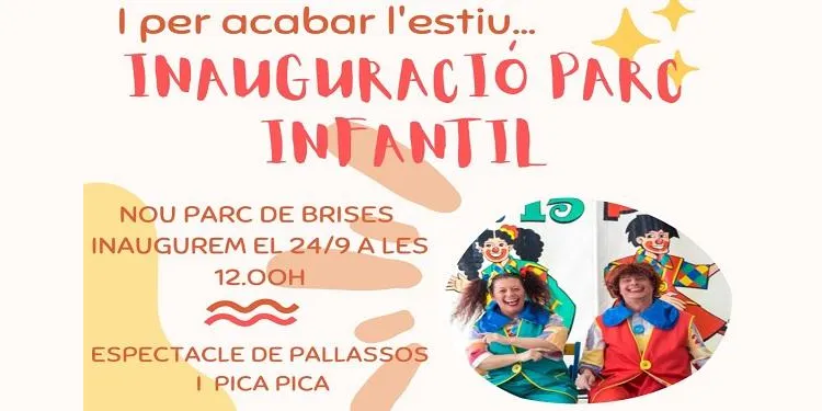 La renovació del parc infantil de Brises del Mar, a punt per inaugurar-se aquest dissabte