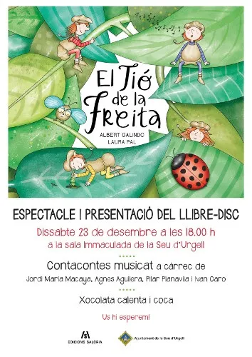 Espectacle musical per presentar el llibre-disc ‘El Tió de la Freita’