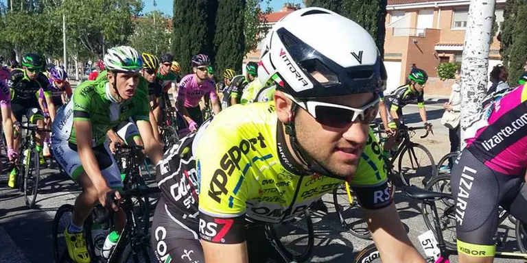 Arnau Solé, a la 60 Volta Ciclista Internacional a Lleida