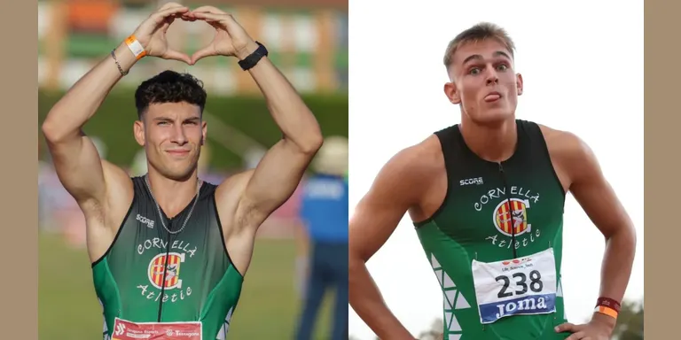 Els santboians Pol Ferrer i Jaime Guerra es pengen l'or al Campionat d'Espanya i ja miren cap a l'Europeu de Birmingham