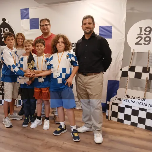 El Club d'Escacs Gerunda triomf al Campionat de Catalunya per edats a Lloret de Mar