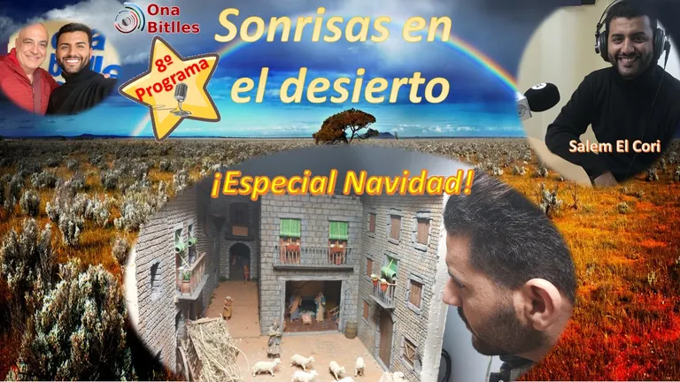 ¡Especial Navidad! En el Octavo programa de “Sonrisas en el desierto” con Salem El Cori.