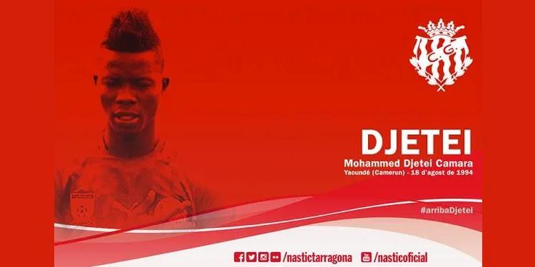 El Nàstic estrena el mercat de fitxatges amb Mohammed Djetei