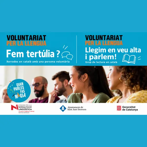Sant Just impulsa dues activitats per practicar el català a través de la conversa i la lectura