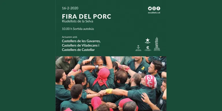 Comença una nova temporada pels Castellers de Caldes