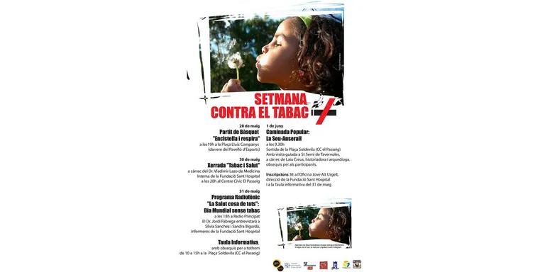 La Seu organitza la Setmana contra el Tabac