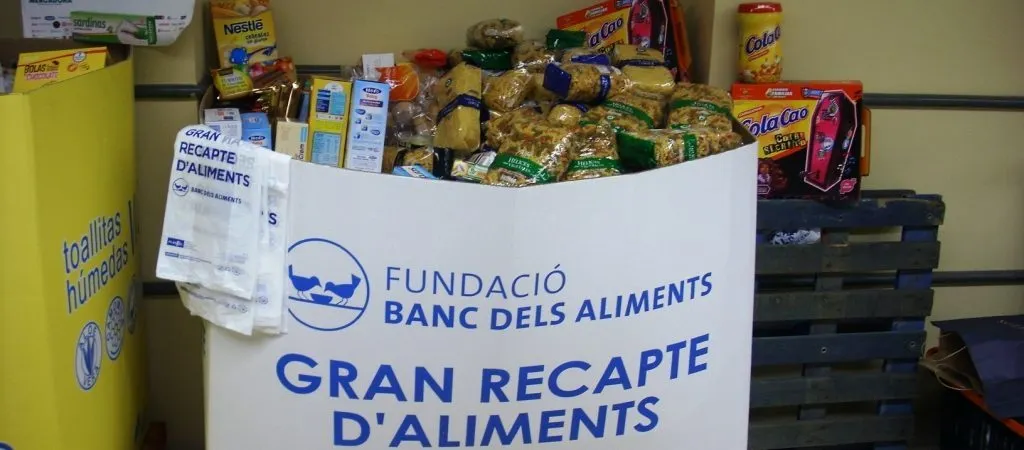 El Gran Recapte recull aliments en sis punts de la nostra localitat