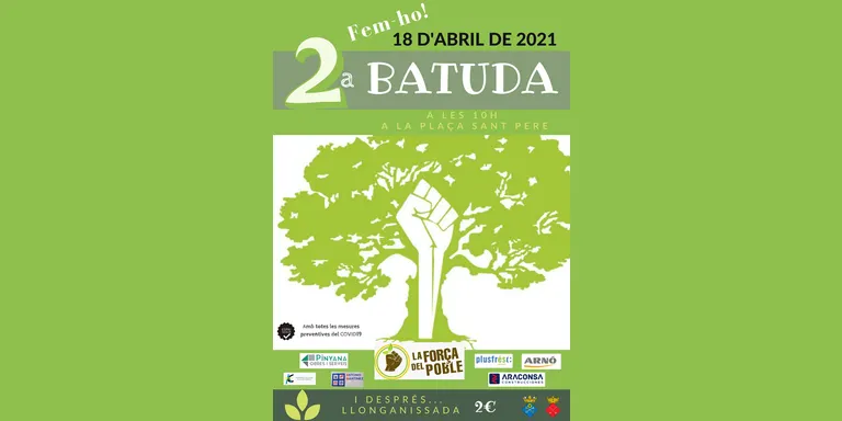 II Batuda de neteja a Alfarràs amb la Força del Poble